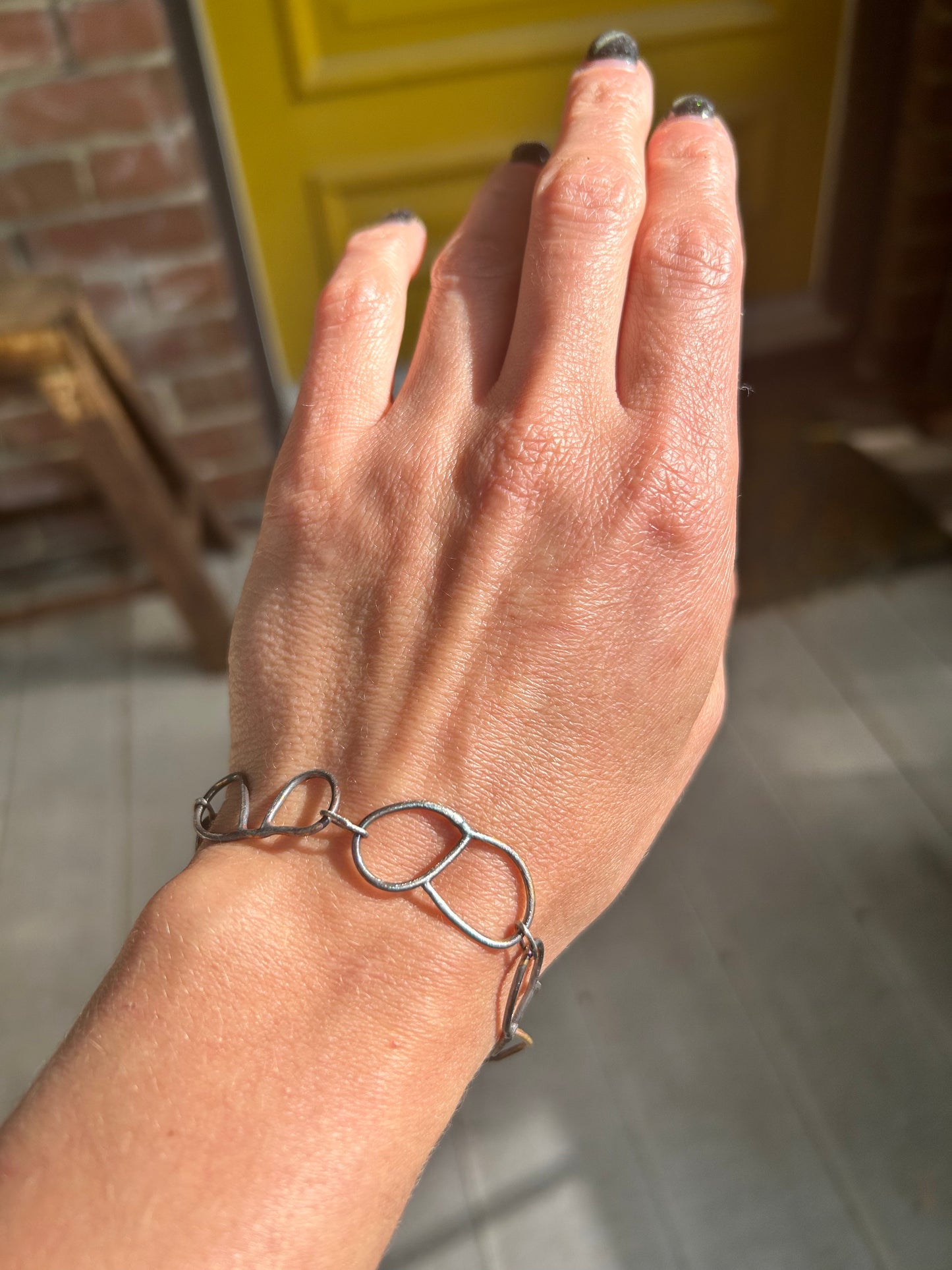 'B' Chain Bracelet