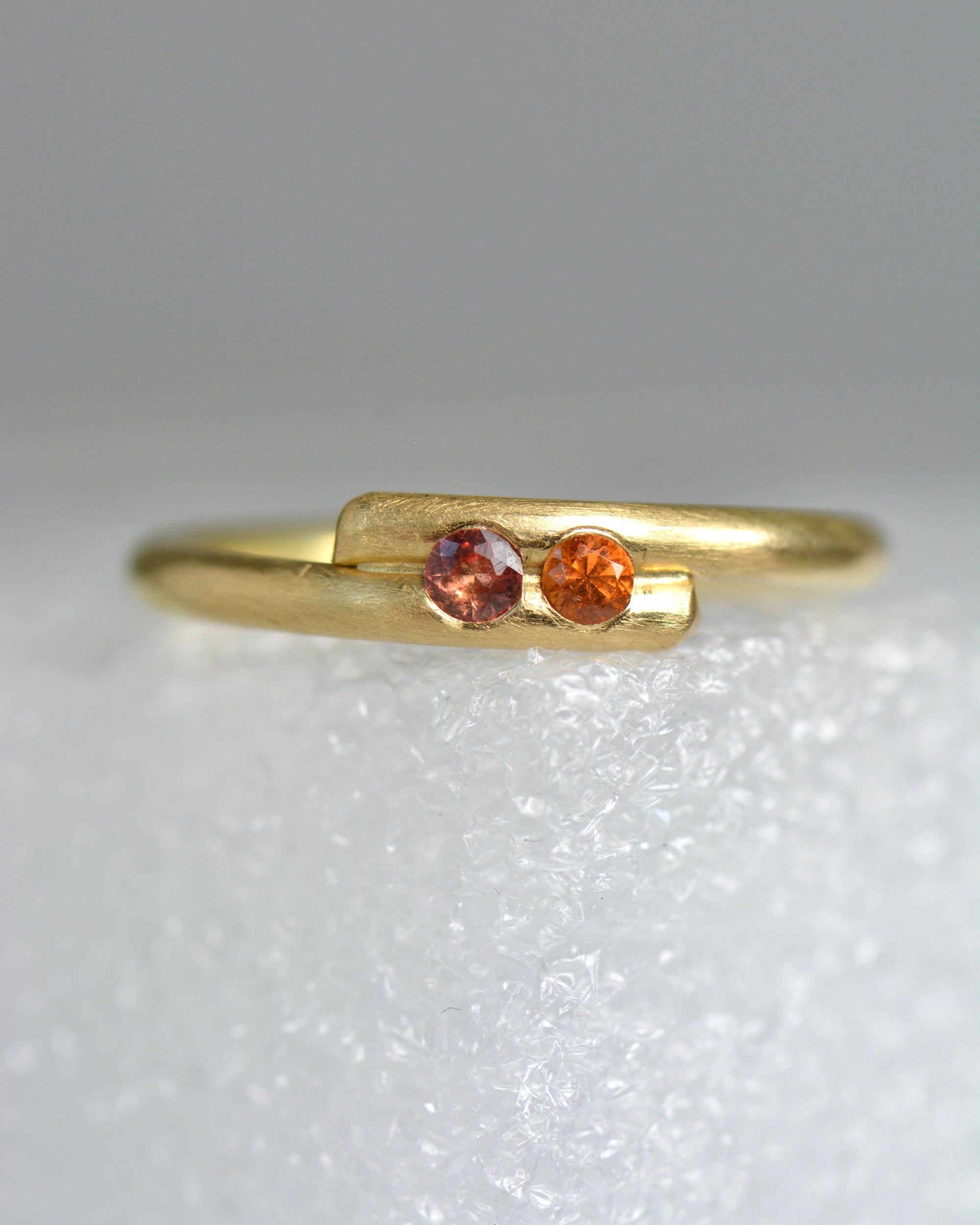 Gold Ring with Ethically Sourced Sapphires