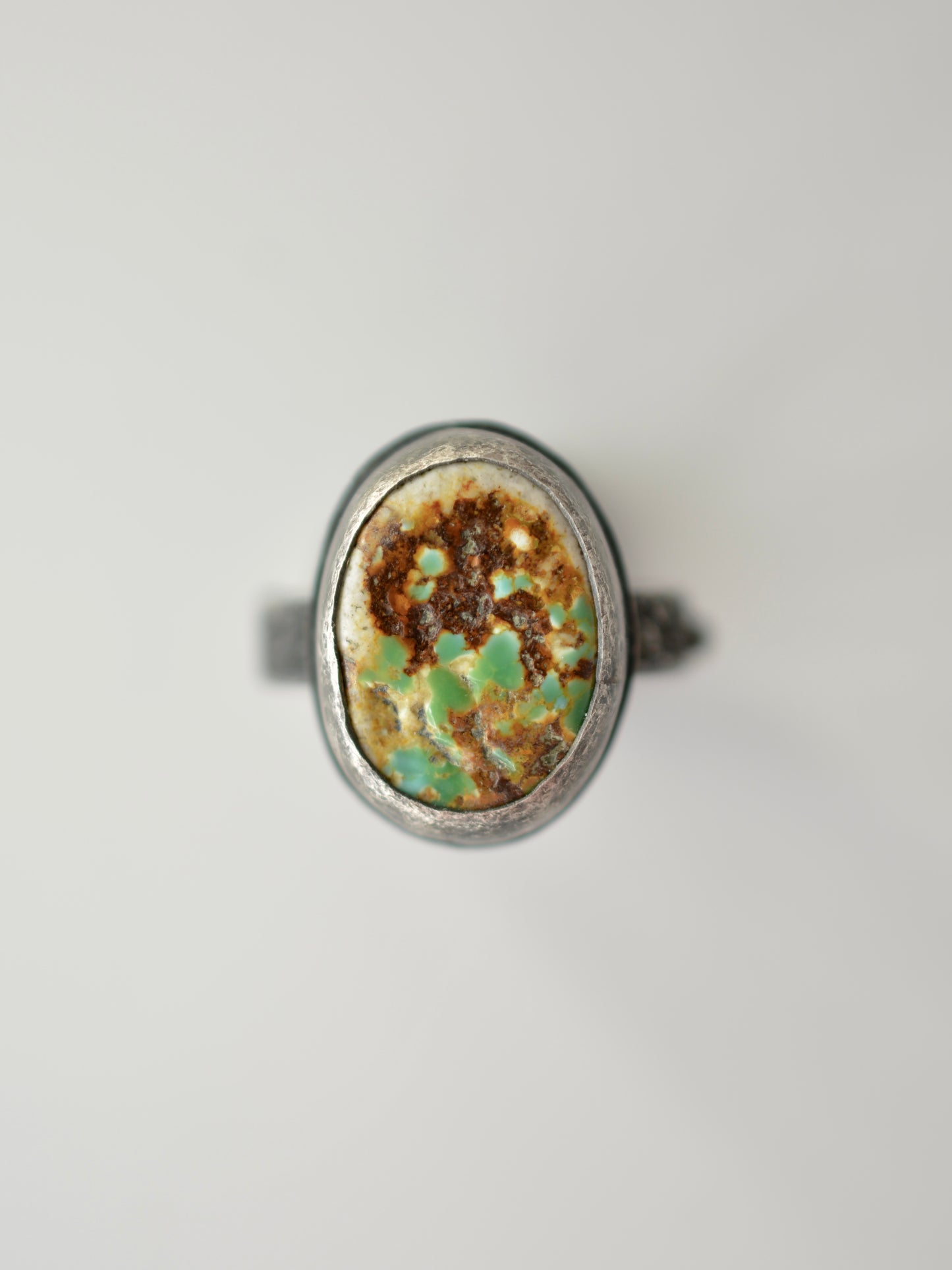 Cerrillos Turquoise Topography Ring