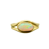 Opal Curve Ring
