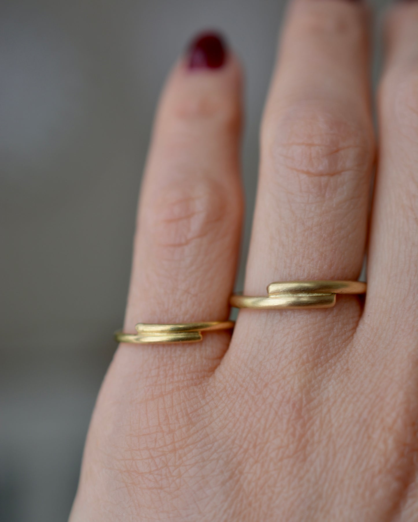 Vine Ring 18k Solid Gold