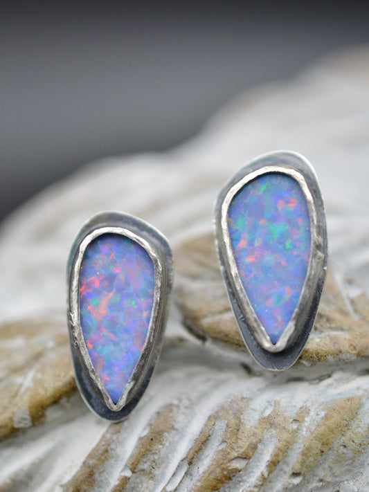Opal Stud Earrings II