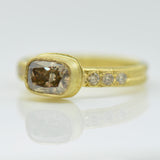 Canadian Champagne Diamond Solitaire Ring 1.13ct