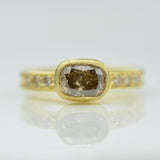 Canadian Champagne Diamond Solitaire Ring 1.13ct
