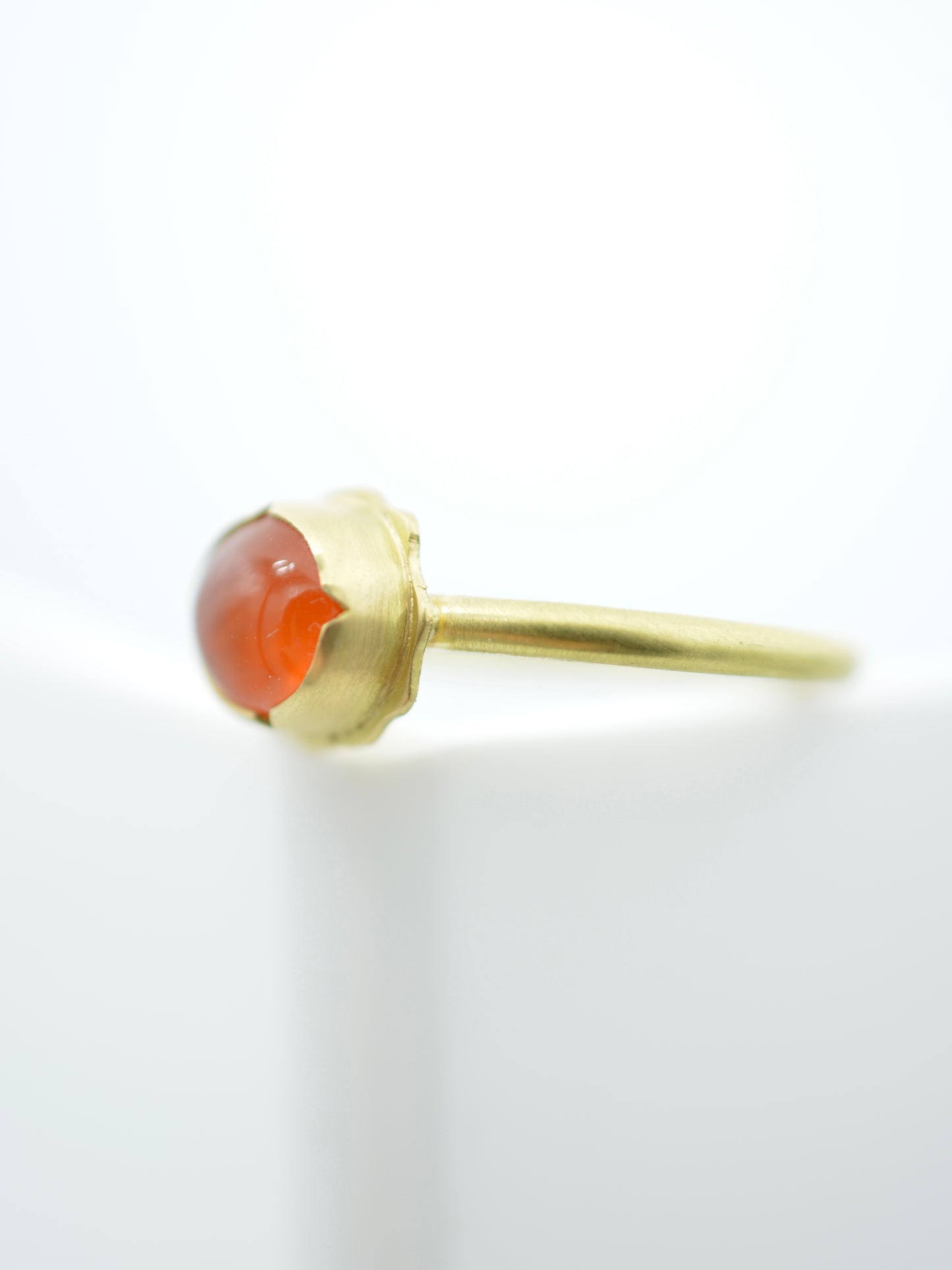 Mexican Fire Opal Ring