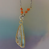 Opal Specimen Squiggle Pendant II