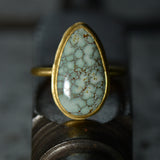 Miss Moffet Variscite Statement Ring