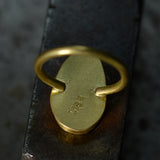 Miss Moffet Variscite Statement Ring