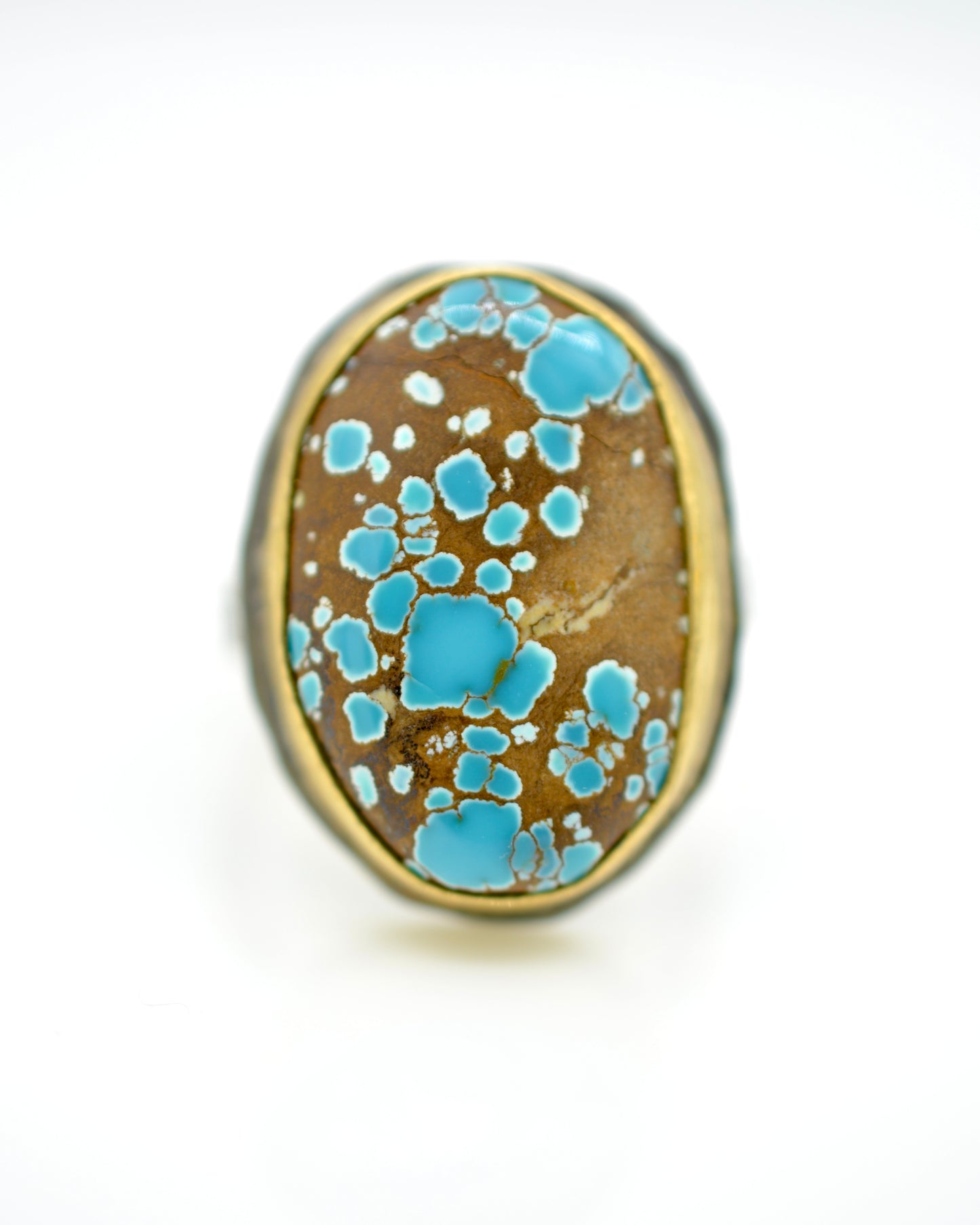 Kingman Turquoise Statement Ring