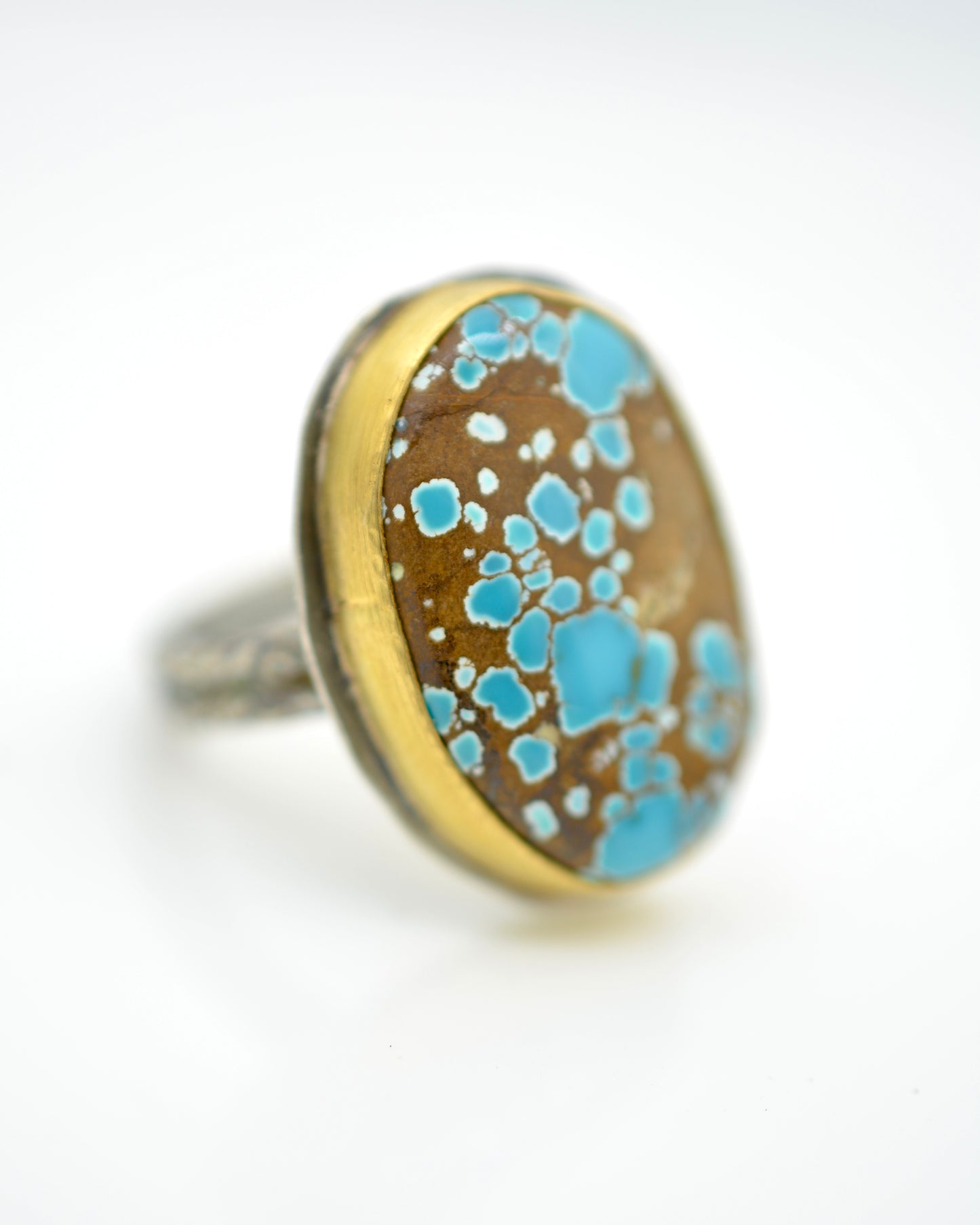 Kingman Turquoise Statement Ring