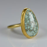 Miss Moffet Variscite Statement Ring
