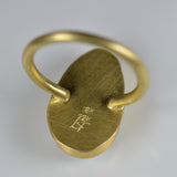 Miss Moffet Variscite Statement Ring