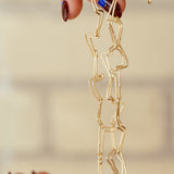 Gold 'L' Chain Necklace