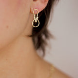 Infinity Droplet Studs