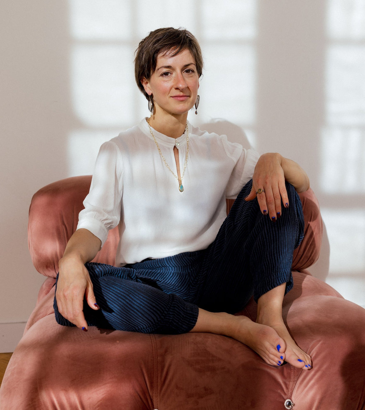Portrait of goldsmith Lori Francescutti